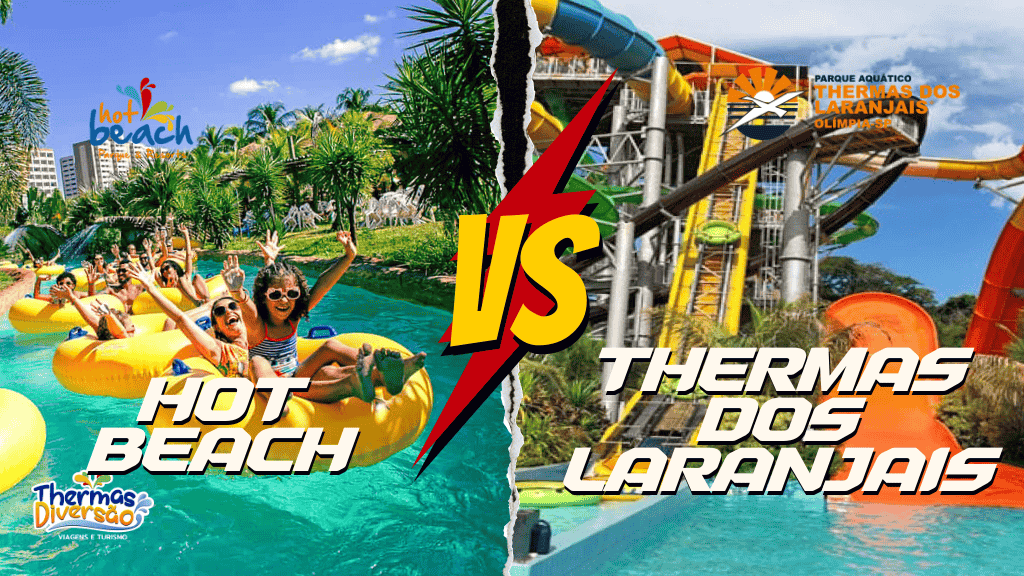 Thermas dos Laranjais ou Hot Beach: qual é a melhor opção? Descubra onde adrenalina e tranquilidade se encontram para criar momentos inesquecíveis em Olímpia.